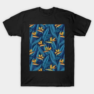 Night bird of paradise garden 2 T-Shirt